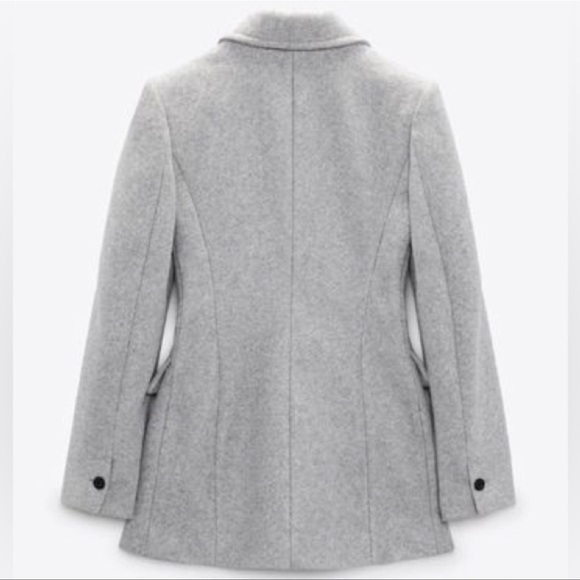 Zara Tailored Double Breasted coat - Picture 14 of 16